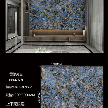 Carbon crystal wall panel（鎏金膜-KBJ1-8093-雷德克金)