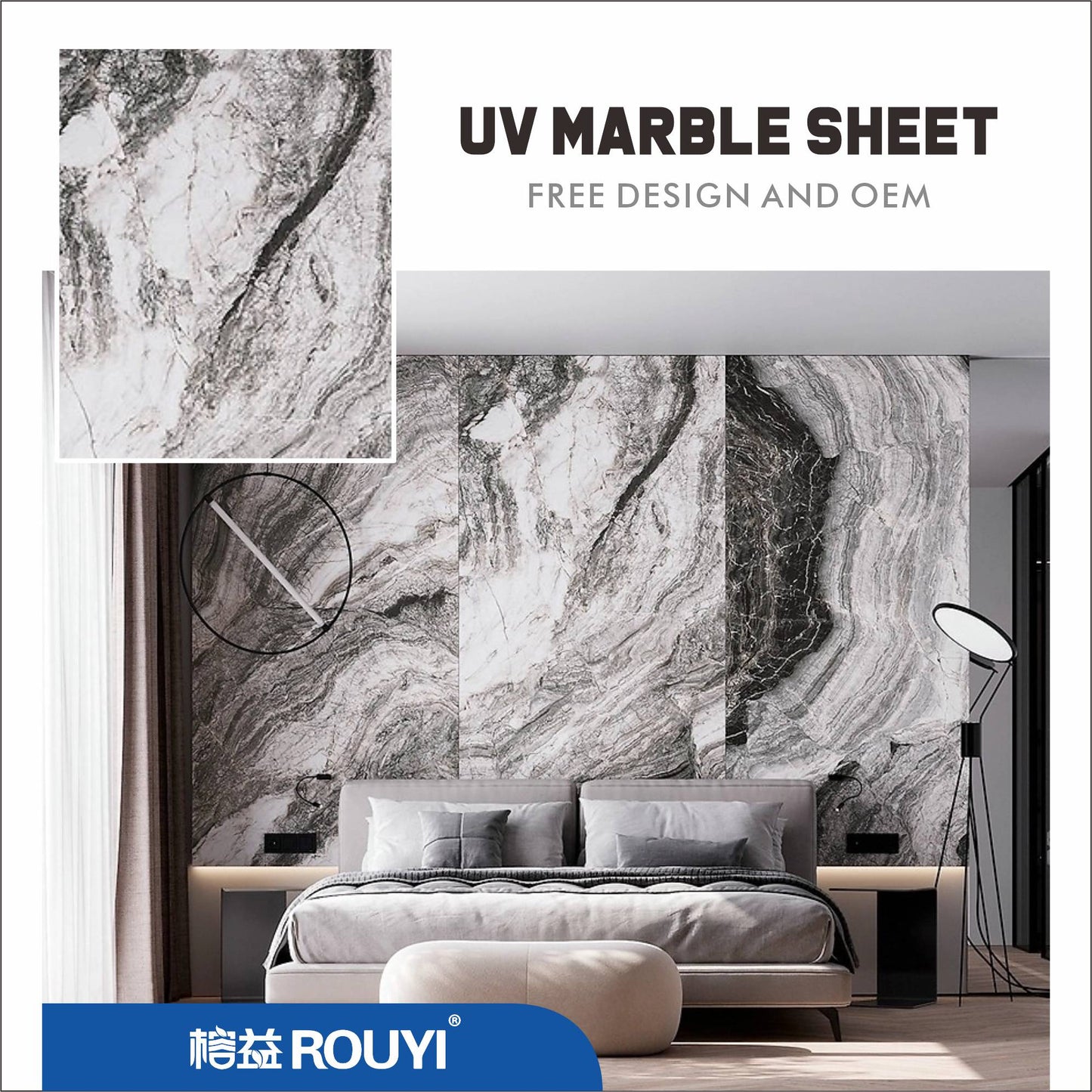 UV wall panel（KB-8045-N11）